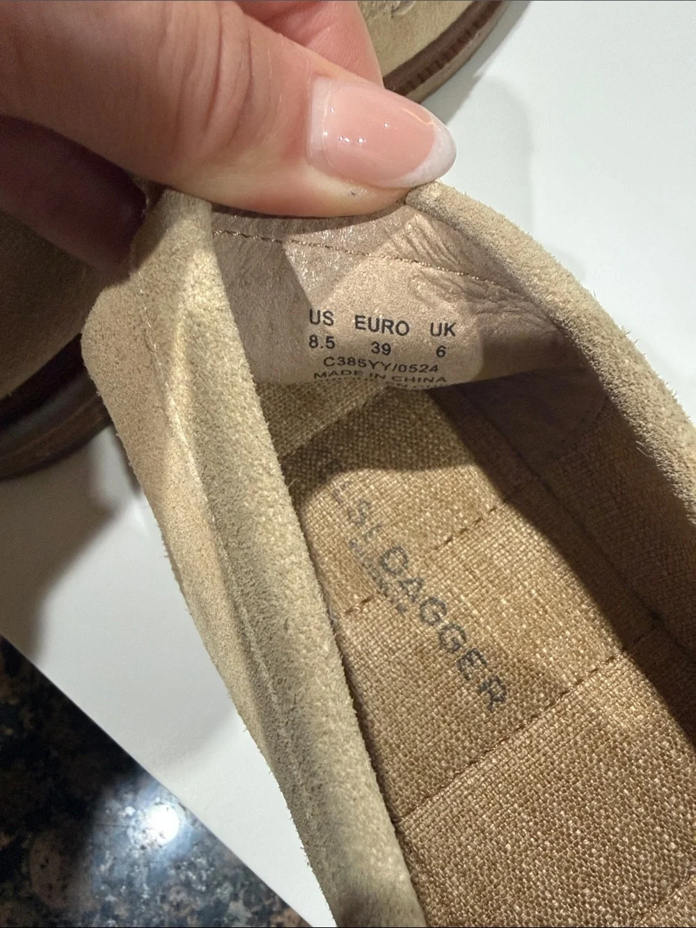 Kelsi Dagger classic suede